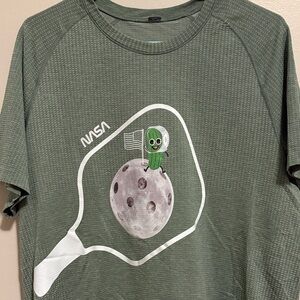 lululemon athletica Green Graphic Tee